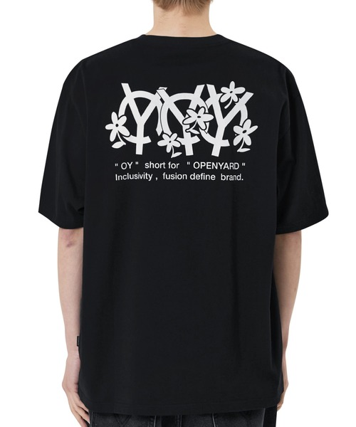 OY Tシャツ ユニセックス XLサイズ OY tシャツ 「OY/オーワイ」 TRIPLE FLOWER LOGO TEE/トリプル