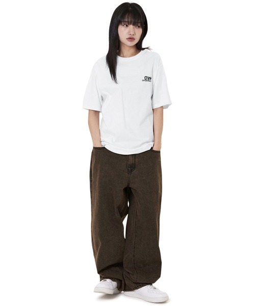 OY tシャツ 「OY/オーワイ」 TRIPLE FLOWER LOGO TEE/トリプル