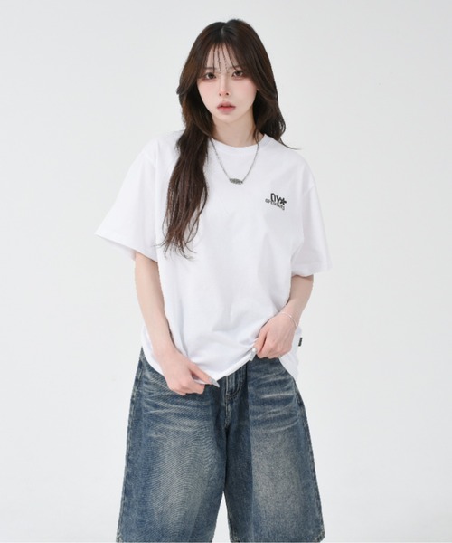 OY オードリープリント半袖tシャツ OY/オーワイ』ODOLLY T/オードリープリント半袖Tシャツ OY│A