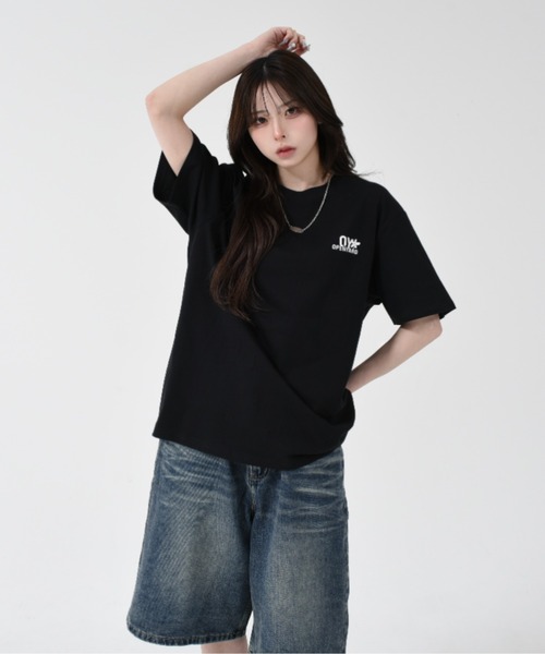 OY tシャツ 「OY/オーワイ」 TRIPLE FLOWER LOGO TEE/トリプル