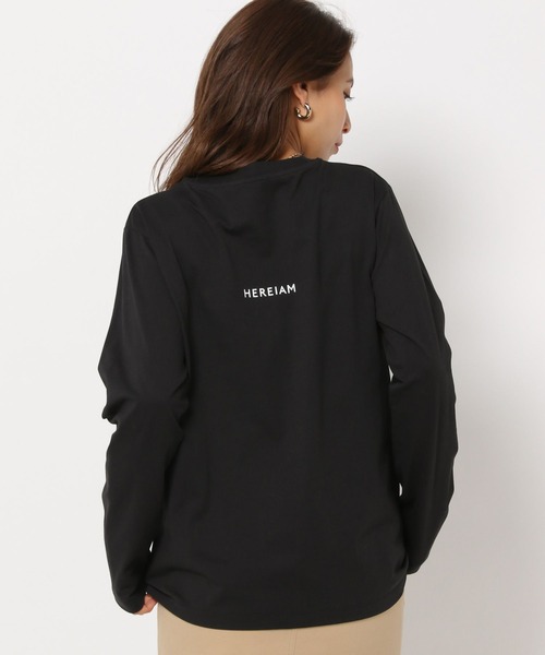HEREIAM tシャツ 「HEREIAM」OVERBOARDロングスリーブT