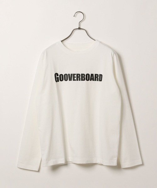 tシャツ 「HEREIAM」ロゴロングスリーブ レディース セール】【HEREIAM】ロゴロングスリーブ（Tシャツ/カットソー