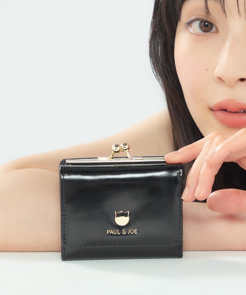 ポール＆ジョー★口金ミニ財布 ★スモールキャットフェイス PAUL & JOE ACCESSOIRES 財布 ＆ (ポール＆ジョーアクセソワ