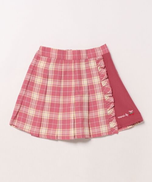 KP スカート チェックプリーツキュロット(90〜160) キッズ 子供服