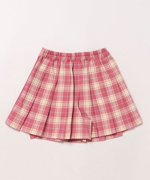 KP スカート チェックプリーツキュロット(90〜160) キッズ 子供服