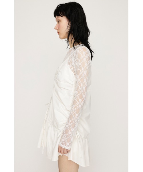 SLY スライ GATHER CAMI ショートワンピース SLY ワンピース GATHER CAMI S/OP ギャザー キャミ ショート