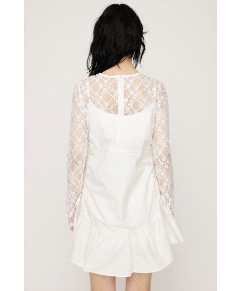 SLY スライ GATHER CAMI ショートワンピース SLY ワンピース GATHER CAMI S/OP ギャザー キャミ ショート