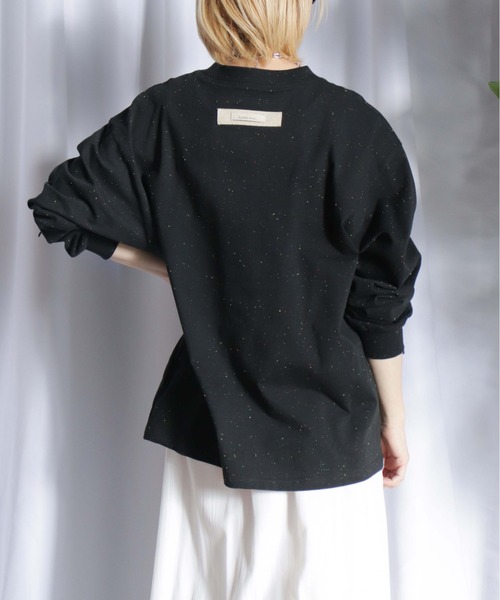 tシャツ 袖ドロストネップシャーリングT レディース : ZOZOTOWN
