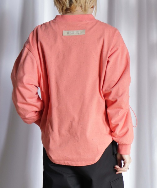 tシャツ 袖ドロストネップシャーリングT レディース : ZOZOTOWN