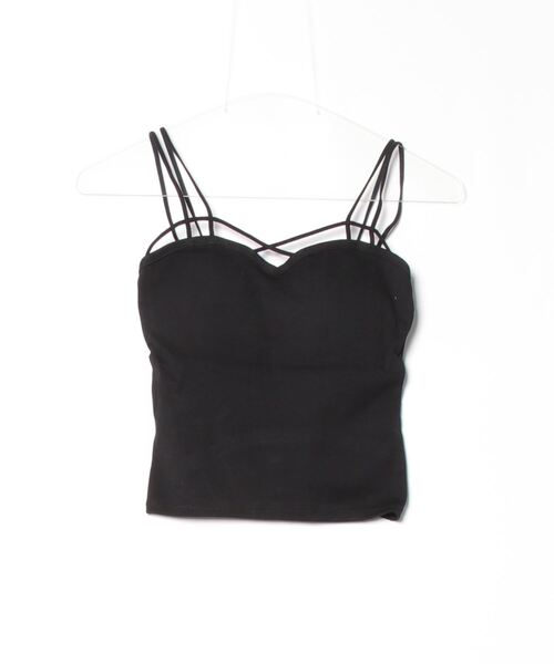 Per sist ence（パーシエンス） キャミソール Wスパゲッティショルダー