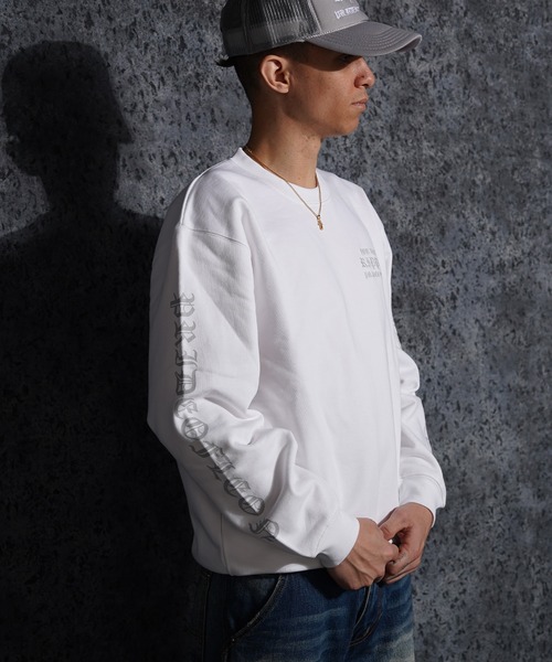 RIPPER トレーナー スウェット 「RIPPER」オールドイングリッシュ 袖