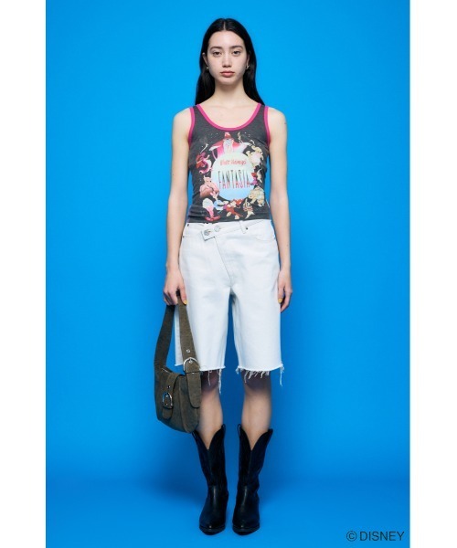 Disney SERIES CREATED by MOUSSY タンクトップ ノースリーブ MD