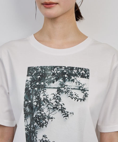 ROPE'（ロペ） tシャツ プリントTシャツ/イージーケア レディース