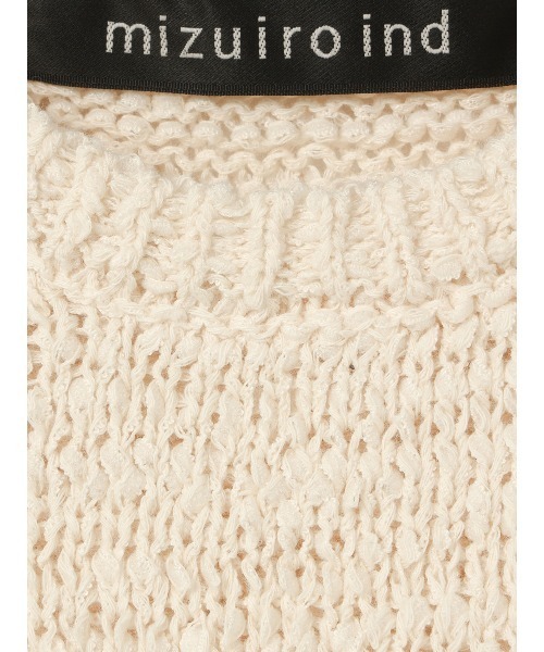 ベスト ジレ crew neck short vest レディース mizuiroind ベスト ジレ crew neck short vest レディース