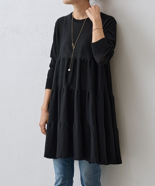 BEARDSLEY 長袖ニット BEARDSLEY 「BEARDSLEY」 長袖ニット FREE ブラック レディース