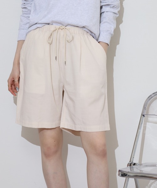 FUNALIVE（ファンアライブ） パンツ TECH Linen shorts / リネン
