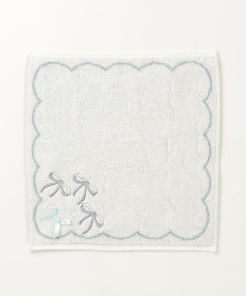 nicott（ニコット） ハンカチ NC:リボン刺繍ハンカチ レディース