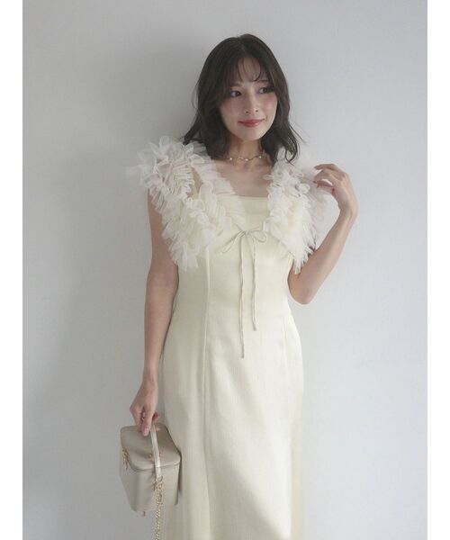 LAGUNAMOON（ラグナムーン） ドレス LADYノースリーブボレロキャミ