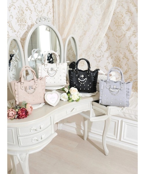 ❤️ GW特別価格❤️♡アビステ♡ビジュー付マルチ2wayバッグ♡ ❤️ GW特別価格❤️♡アビステ♡ビジュー付マルチ2wayバッグ♡