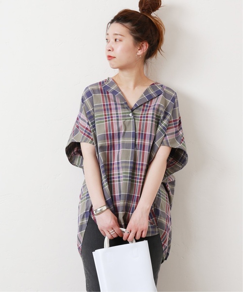 「JOURNAL STANDARD」 半袖ブラウス - グリーン レディース