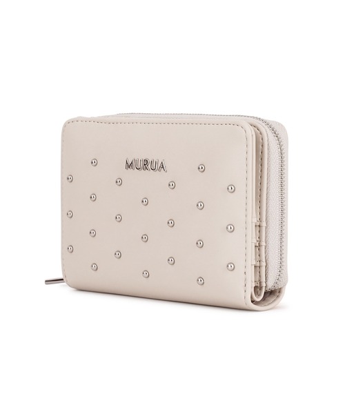 MURUA(ムルーア) 財布 ラウンドファスナー二つ折り財布 MR-W1372 MURUA(ムルーア) 財布 ラウンドファスナー二つ折り財布 MR-W1372