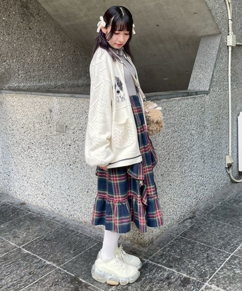 candy stripper スカート ボトムス Candy Stripper スカート FRILL CHECK : ZOZOTOWN Yahoo!店