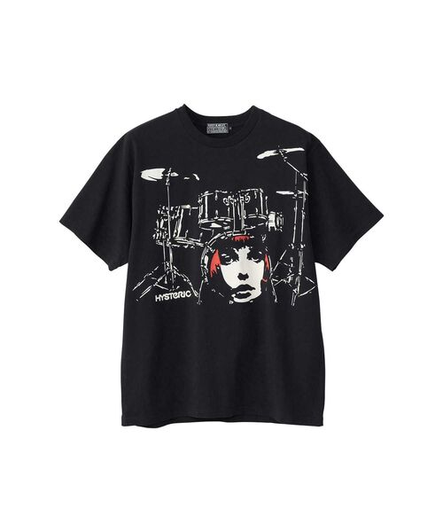 HYSTERIC ブラック Tシャツ スタッズ付き　新品タグ付き 2-1_d1d98563-f56f-4038-9910-