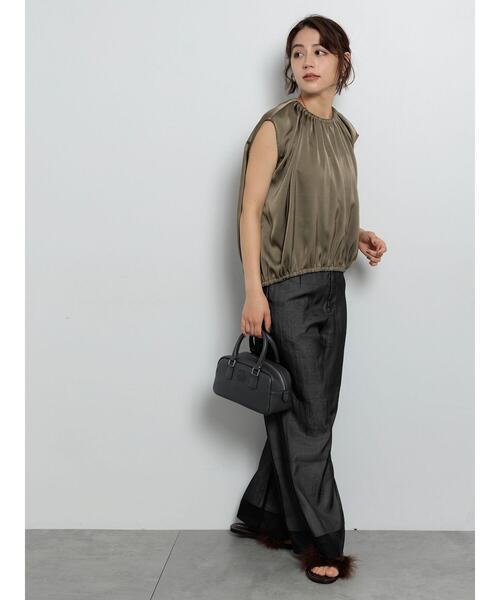 Te chichi パンツ シアーワイドパンツ レディース : ZOZOTOWN Yahoo!店