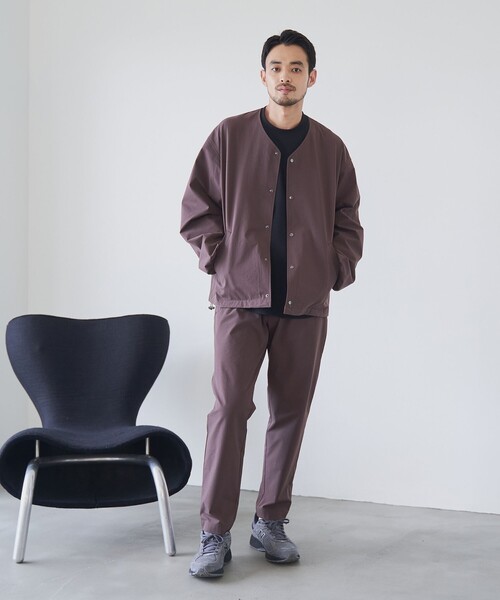 coen パンツ ハイカーテックスリムパンツ「防シワ/ストレッチ/撥