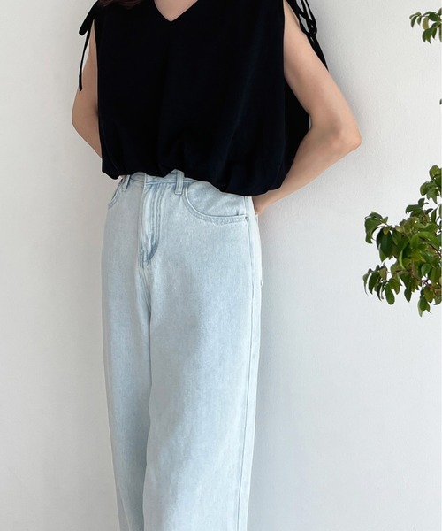 「Olu.」 デニムパンツ 0 ブルー レディース