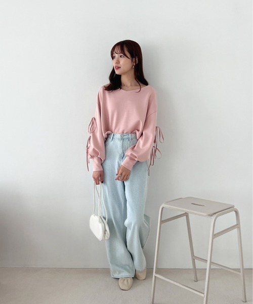 「Olu.」 デニムパンツ 0 ブルー レディース