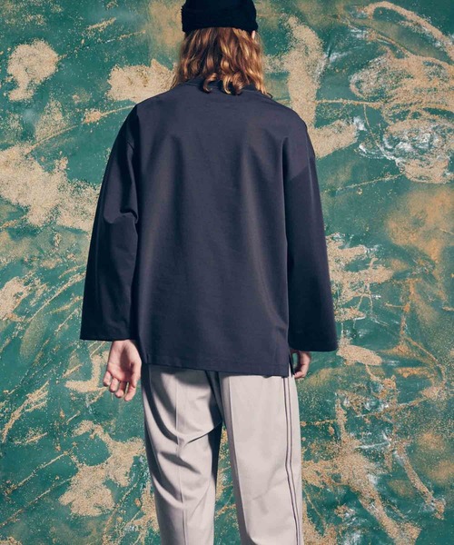 「MAISON SPECIAL」 長(zhǎng)袖Tシャツ 2 ブラック メンズ