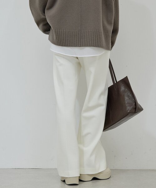 GALLARDAGALANTE パンツ ポンチスラックス レディース