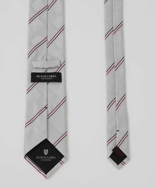BLACK LABEL CRESTBRIDGE ブロックストライプタイ BLACK LABEL CRESTBRIDGE（ブラックレーベル クレストブリッジ