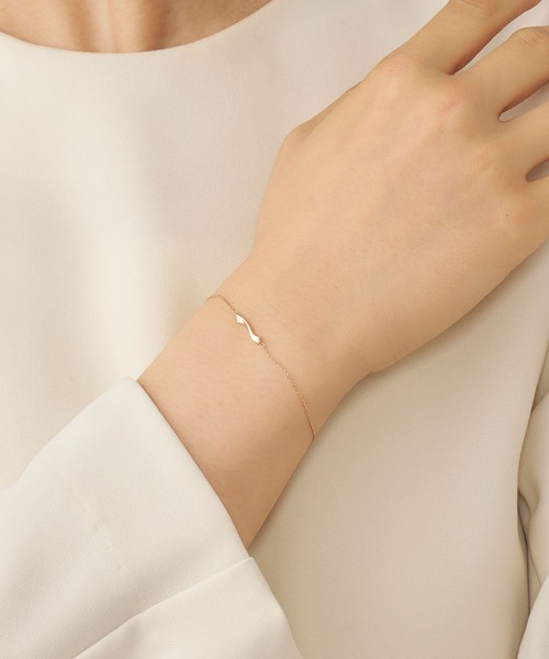 VENDOME AOYAMA パール ブレスレット k10 楽天市場】K10イエローゴールド 淡水パールブレスレット／ ヴイエー