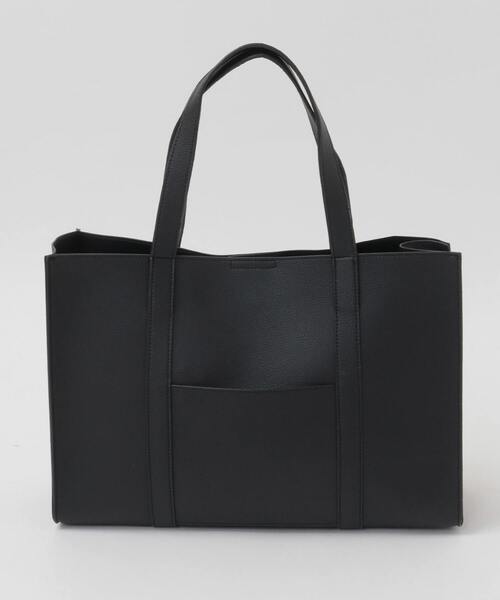 【ろこ】 モノトーンバッグ MELROSE claire（メルローズクレール） トートバッグ 「2個セット
