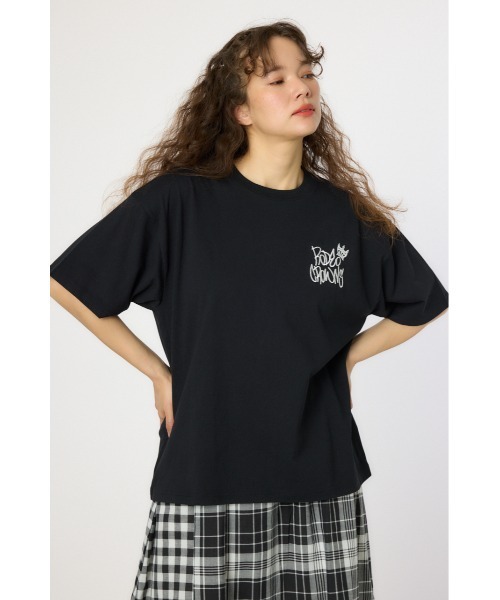 「RODEO CROWNS WIDE BOWL」 半袖Tシャツ MEDIUM ピンク レディース_画像2