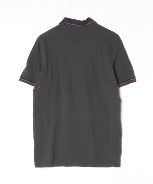 「FRED PERRY」 半袖ポロシャツ 42 グリーン系その他4 メンズ_1