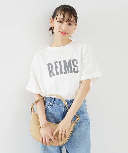 「REMI RELIEF」 半袖Tシャツ フリー ブラック レディース_画像5
