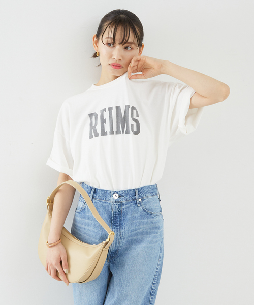 「REMI RELIEF」 半袖Tシャツ フリー ブラック レディース_画像9