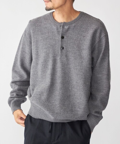 SHIPS（シップス） セーター ニット SHIPS: ヘビー ボイルド ヘンリー