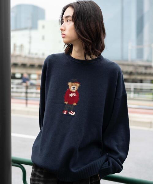 WEGO（ウィゴー） セーター ニット WEGO/ジャガードアニマルプル