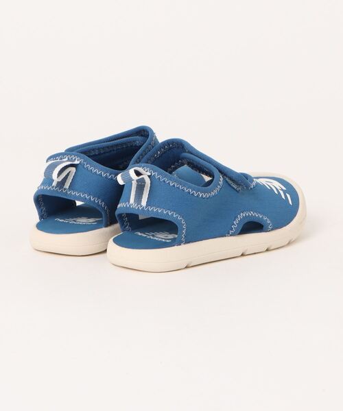 「New Balance」 「KIDS」フラットサンダル 15 ブルー キッズ_画像2