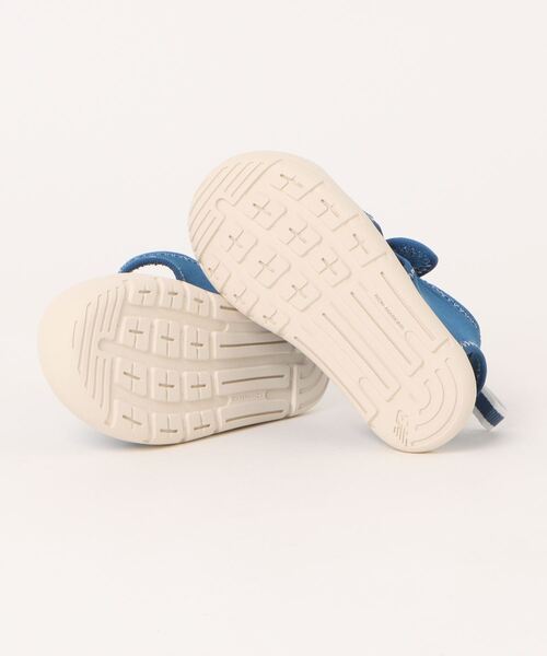 「New Balance」 「KIDS」フラットサンダル 15 ブルー キッズ_画像3