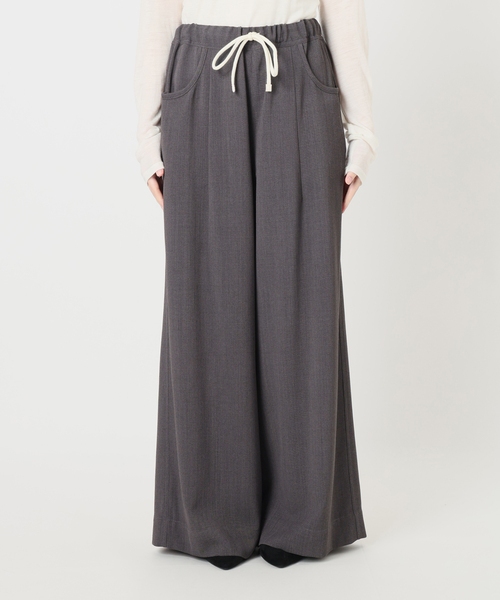IENA LA BOUCLE（イエナラブークル） パンツ ウーステッドワイド