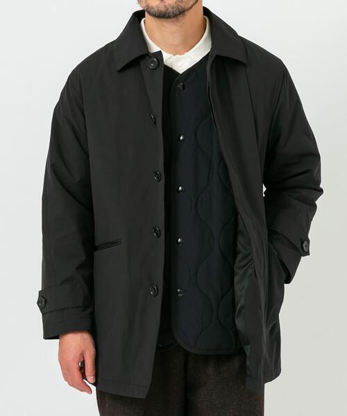 mayu　ステンカラーコート ライナー付き L クロ URBAN RESEARCH ROSSO MEN ステンカラーコート コート 3WAYステン