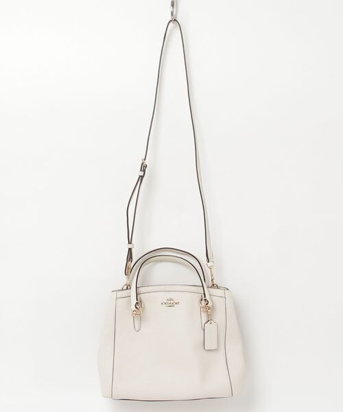 COACH（コーチ） ワンポイント2WAYバッグ - ホワイト レディース