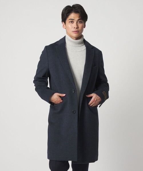 A DAY IN THE LIFE チェスターコート コート カシミヤブレンド
