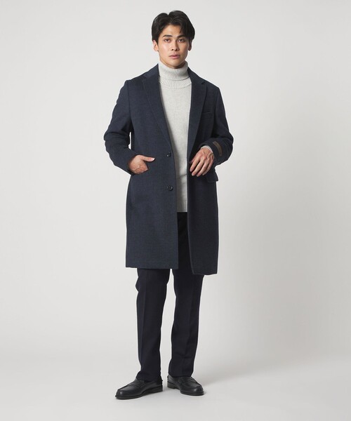 A DAY IN THE LIFE チェスターコート コート カシミヤブレンド