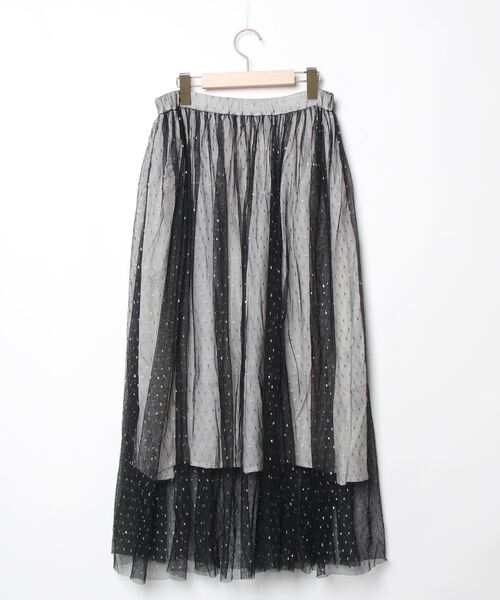 「LA BELLE ETUDE」 ロングスカート FREE ブラック レディース_画像2